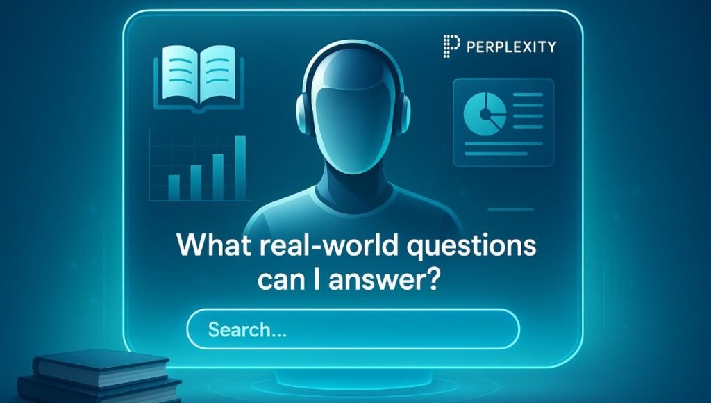 Perplexity answering real-world questions