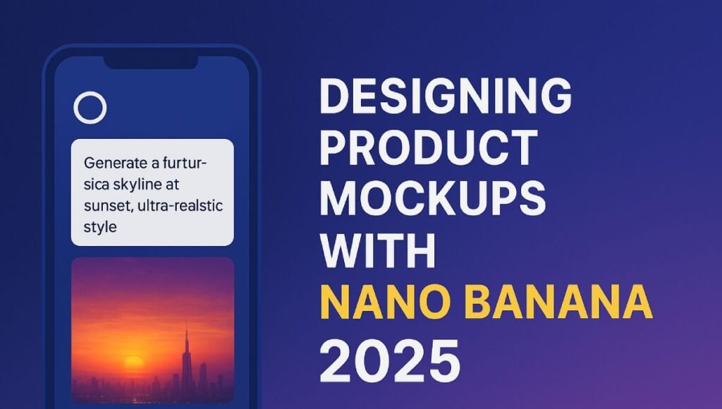 Nano Banana product mockups