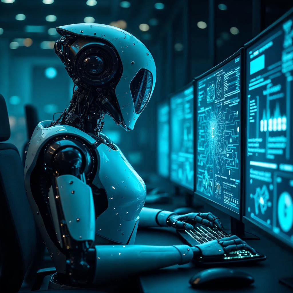 GPT-5.5 agentic AI model autonomously completing complex tasks in 2026